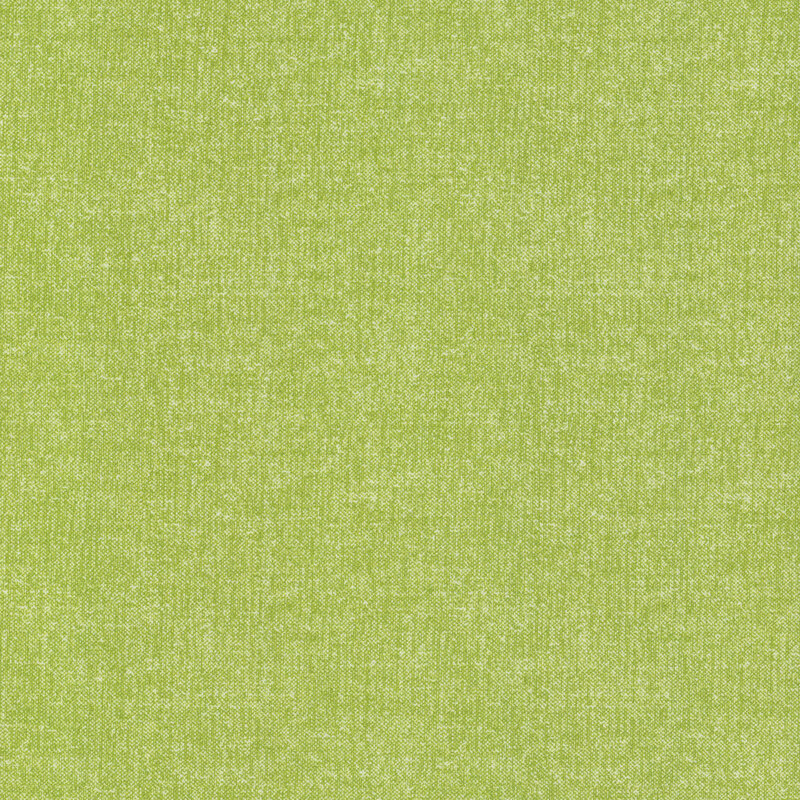 Solid light green fabric with light texturing.