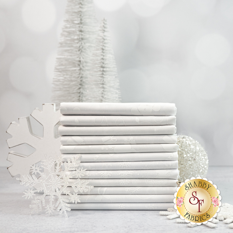 photography of fabrics in essential stocking stuffers in tonal white