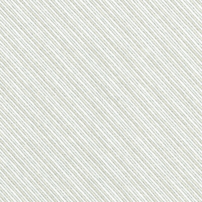 cream bias stripes with silver metallic accents