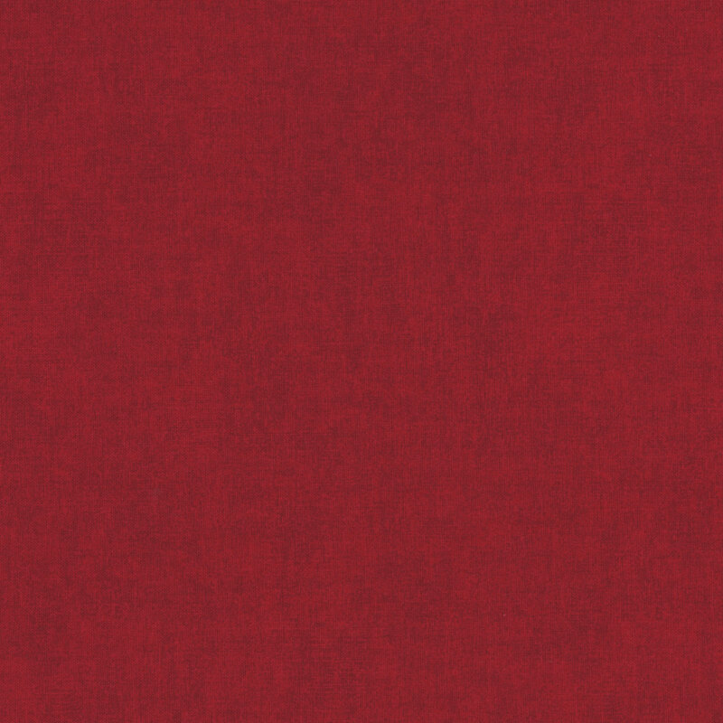 Solid tonal rich red fabric with light texturing all over