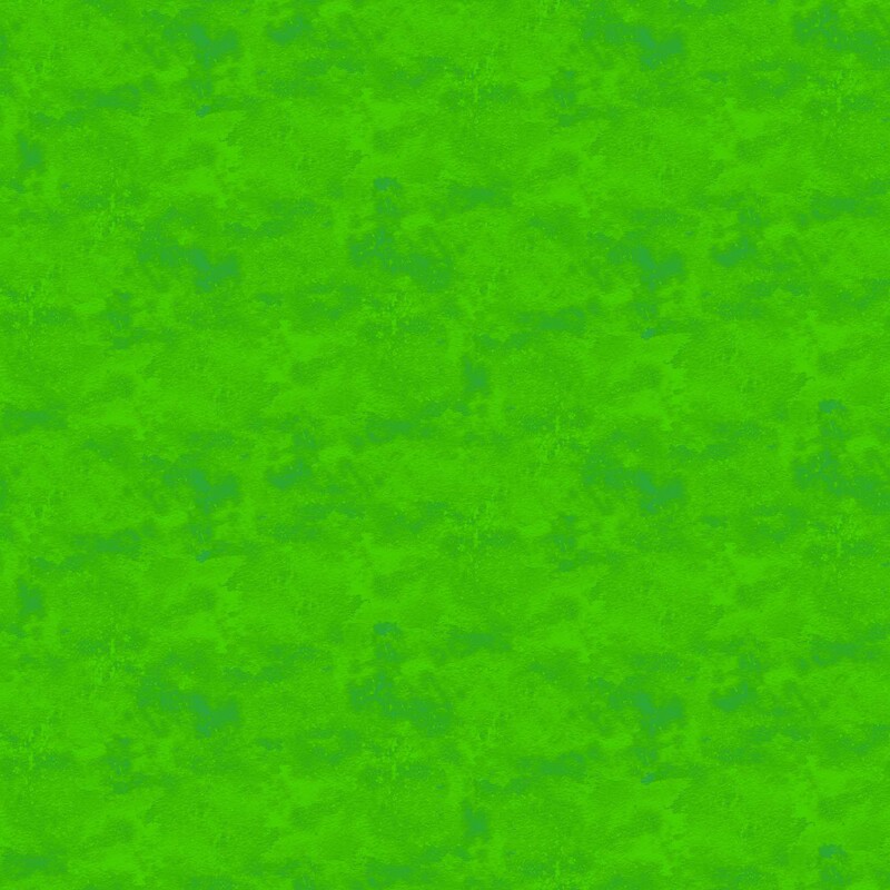 bright green mottled fabric