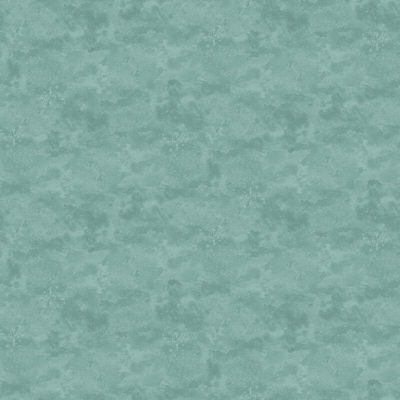 A muted teal mottled fabric