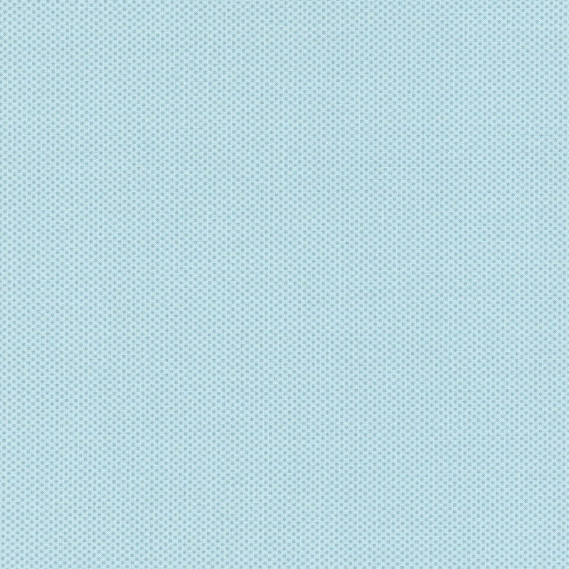 powder blue fabric featuring a dotted halftone tonal print