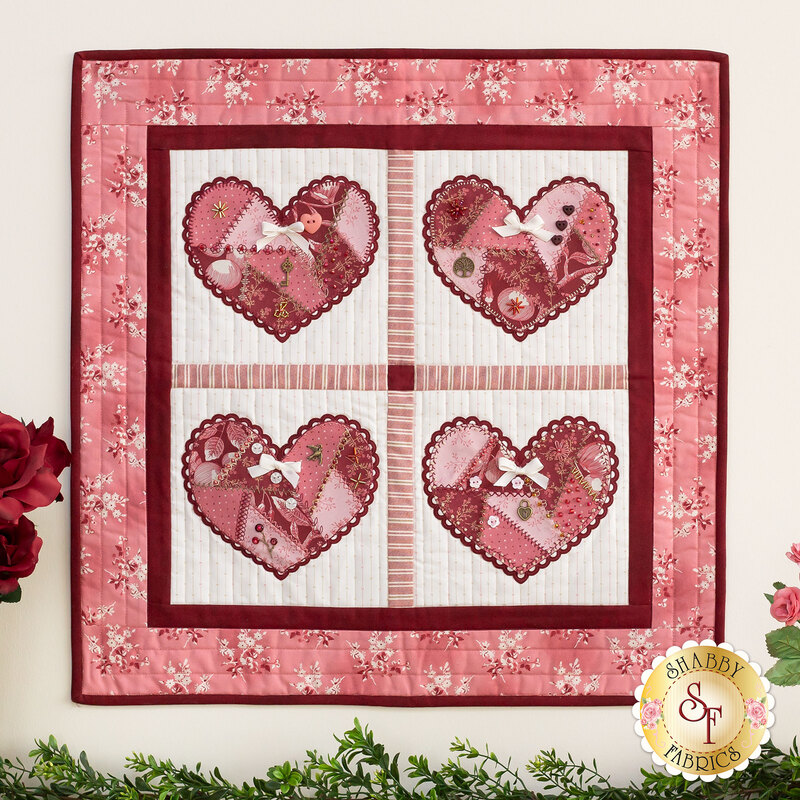 Shabby Valentine Fabric Projects - Shabby Art Boutique