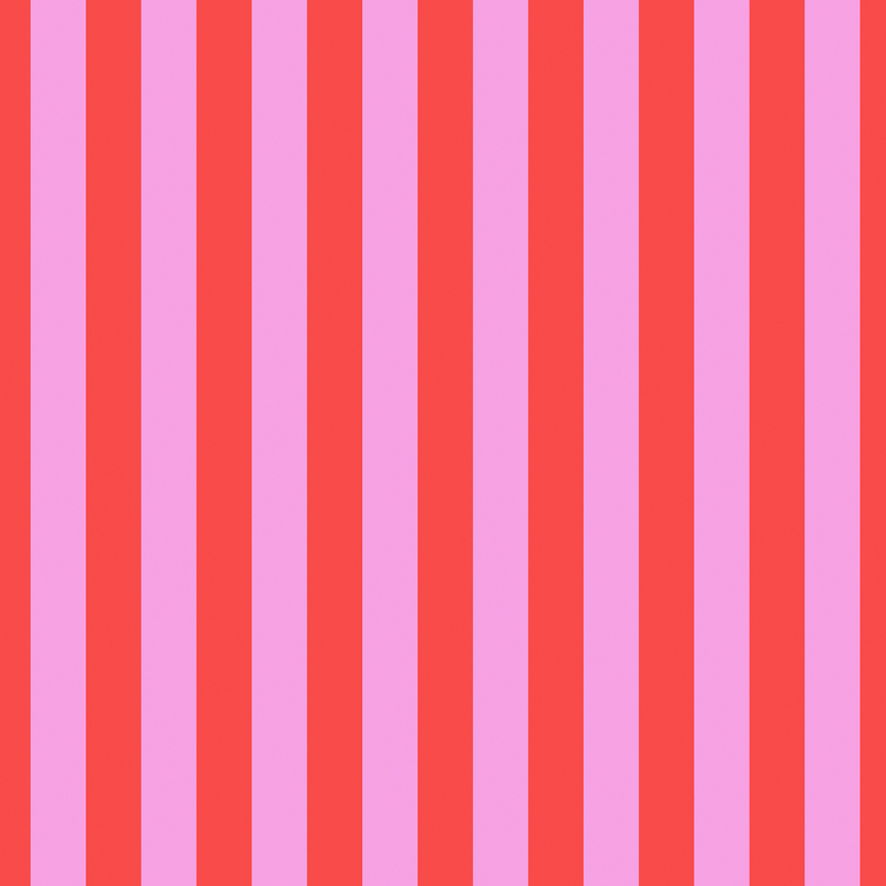 neon pink and red striped fabric