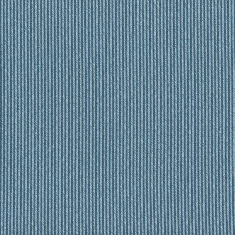 Blue and navy striped fabric