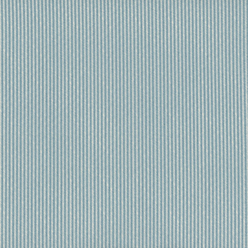 Light blue and cream striped fabric