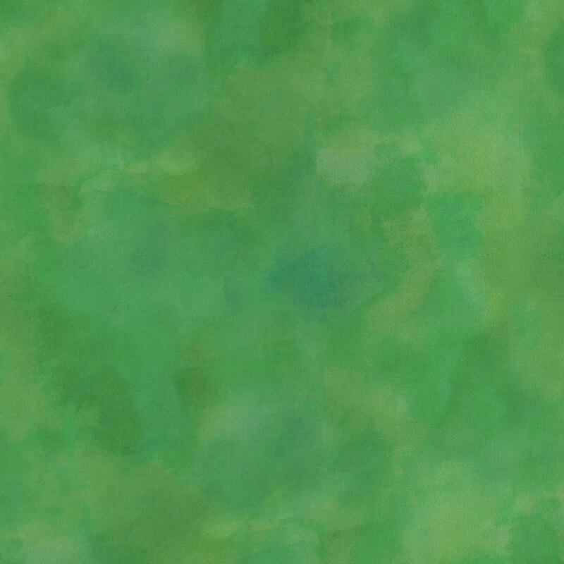 Green and blue mottled fabric with a watercolor texture.