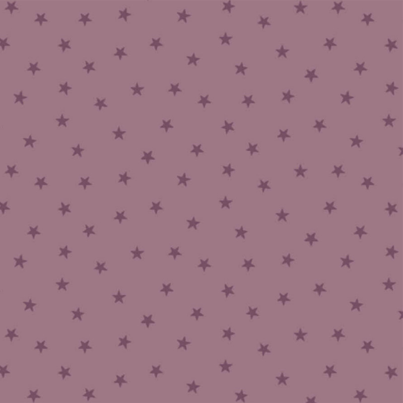 Light mauve fabric with a pattern of tiny stars in a row