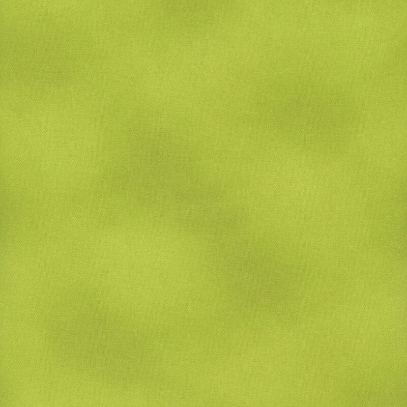 mottled medium lime green fabric