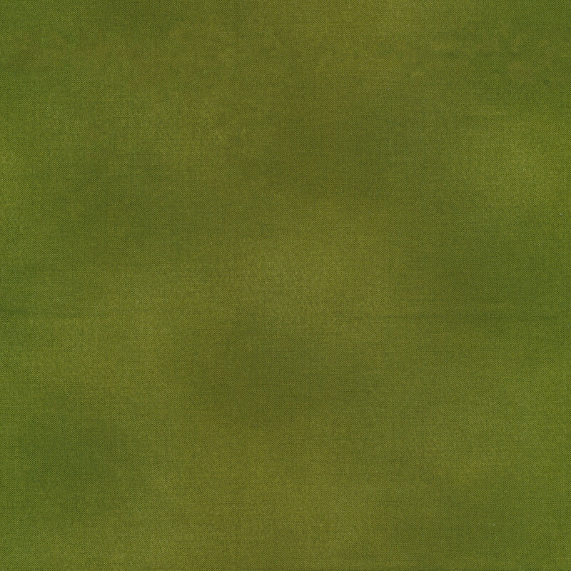 mottled olive green fabric