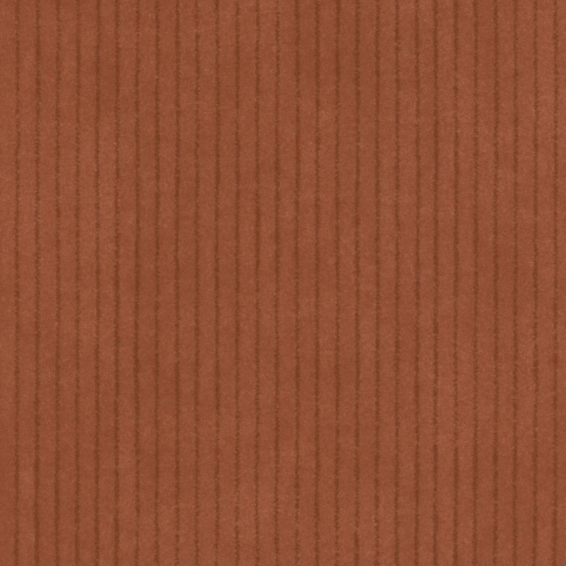 muted orange flannel fabric with darker thin stripes