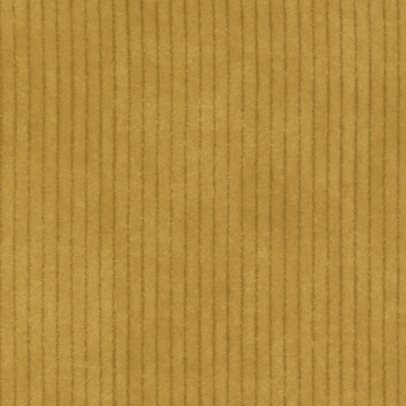 muted ochre flannel fabric with darker thin stripes