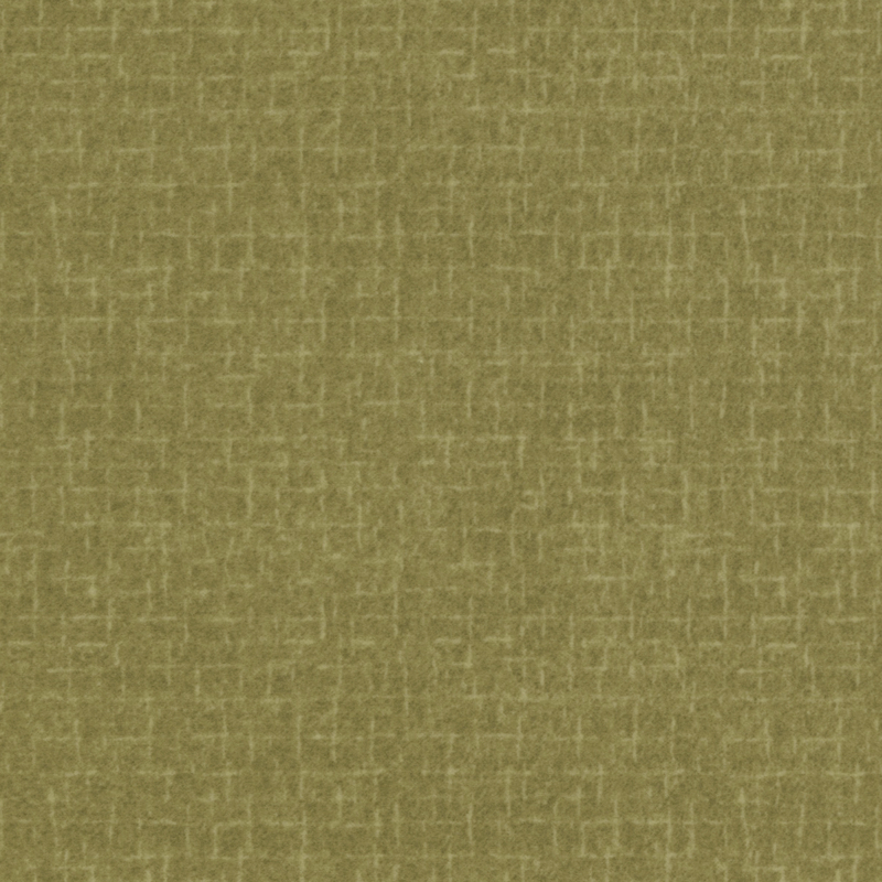 muted green flannel fabric with lighter crosshatch texturing