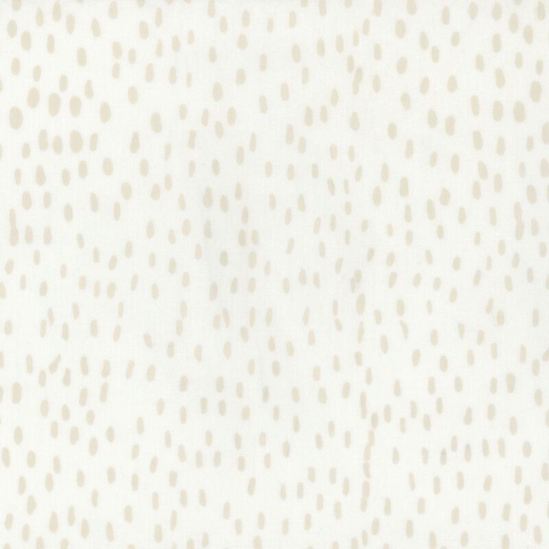 Cream fabric with beige dashes.