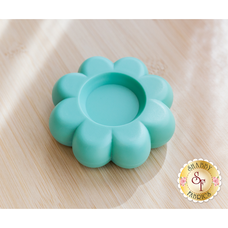 Photo of Magnetic Flower Power Pin Holder displayed on a wooden table