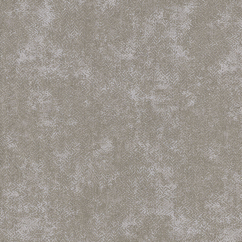 Mottled gray fabric with a textured zig-zag look