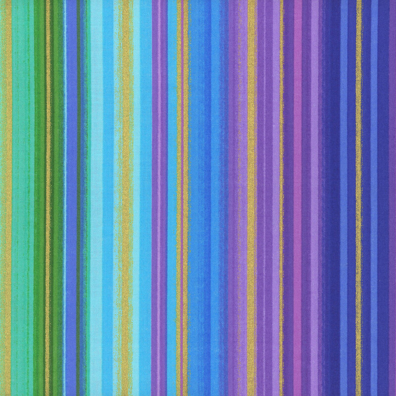 Bright fabric with neon pink, green, yellow, purple, and blue stripes throughout