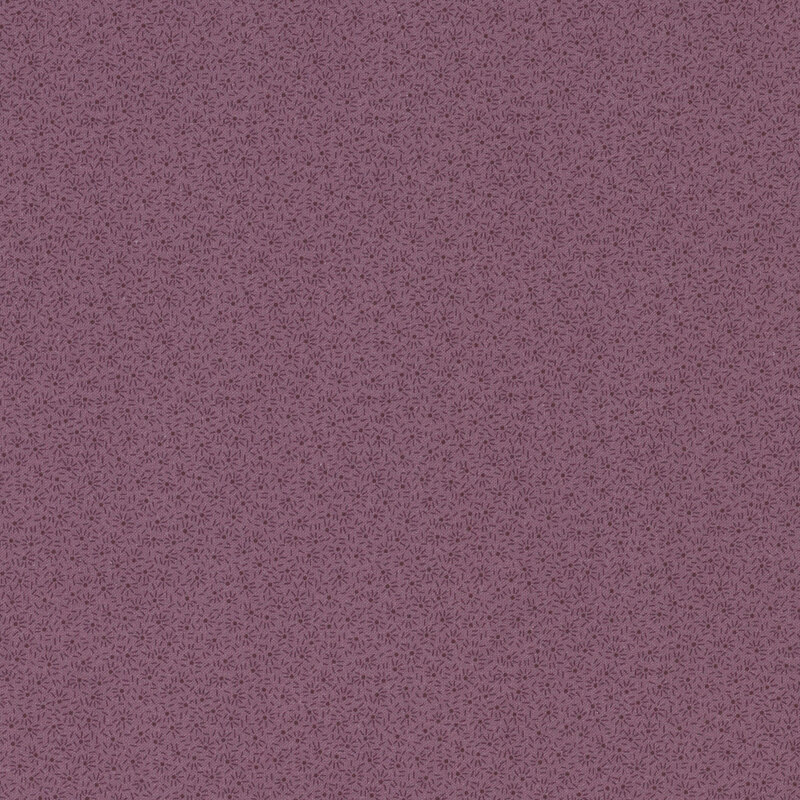 packed tonal purple fabric with tiny simplified flowers