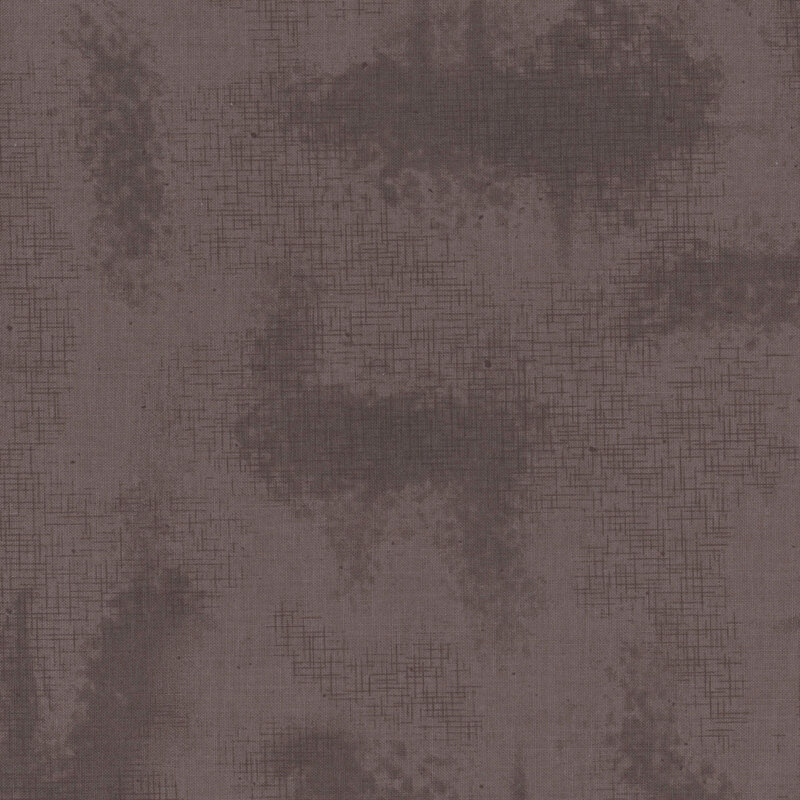 A basic dark brown fabric with crosshatching and mottling