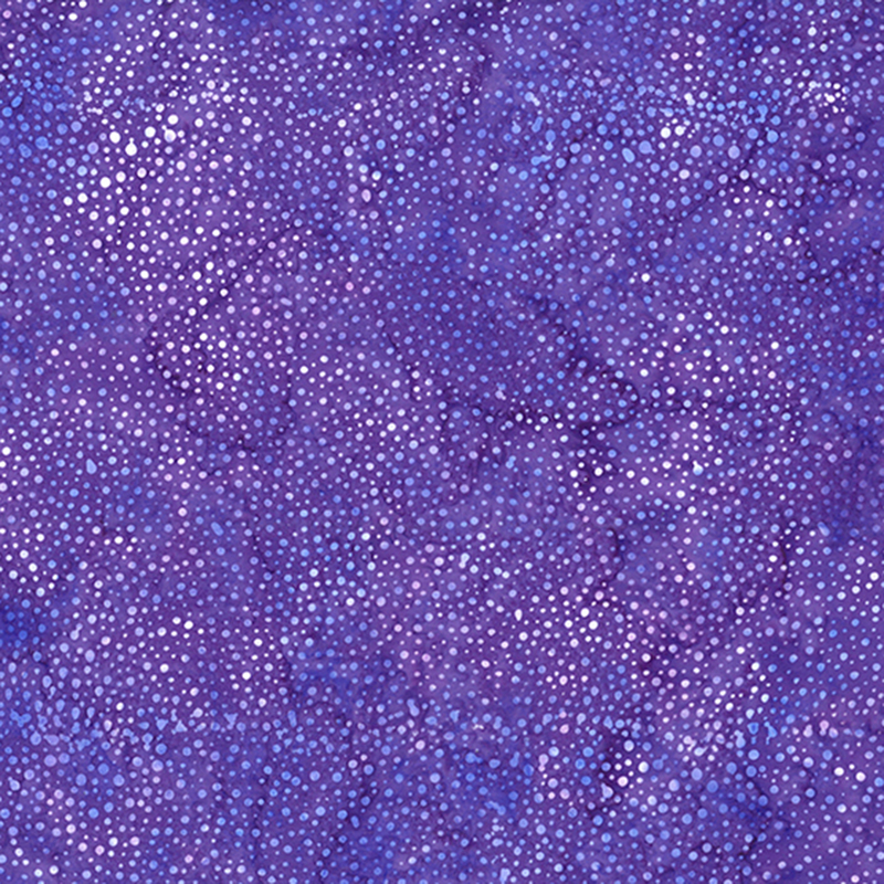 Purple mottled fabric with small spots throughout