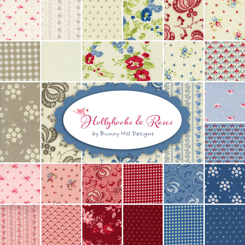 Collage of FQ precuts available in this collection