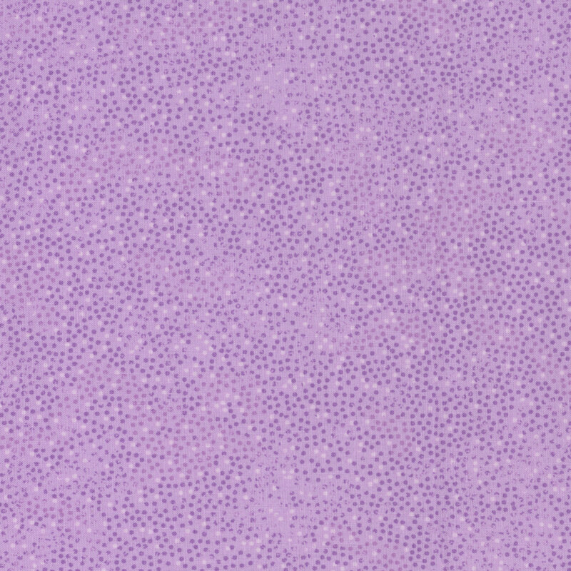 purple fabric with small purple and white dots