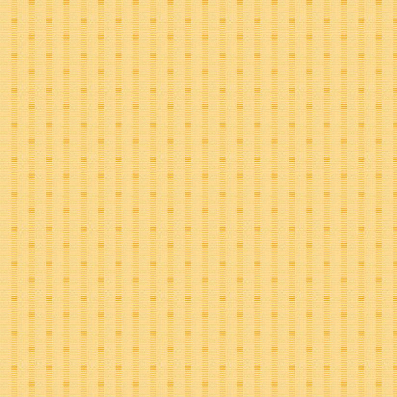 Yellow flannel with a textured stripe pattern