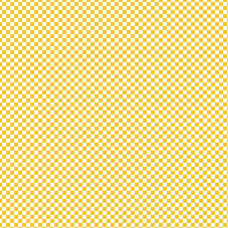 A mustard yellow and white checker print fabric