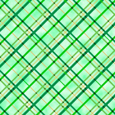 Light green fabric with overlapping darker green lattice patterns