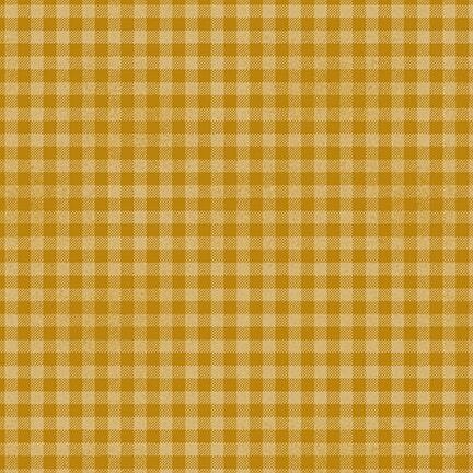Yellow fabric with a tonal gingham pattern 