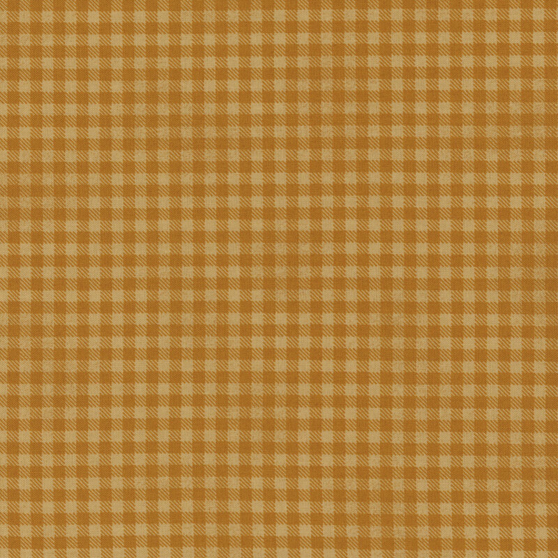 Yellow fabric with a tonal gingham pattern 