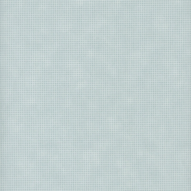 Mottled pale aqua fabric with a small, repeating, dotted texture throughout