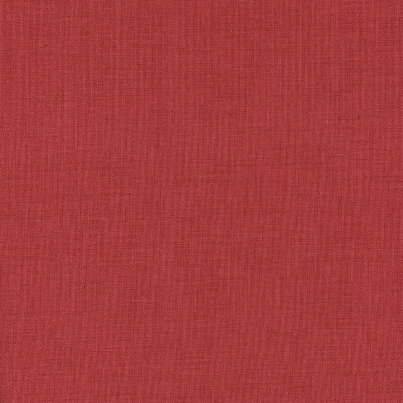 solid red fabric with a woven texture.