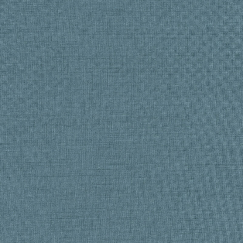 solid blue fabric with a woven texture.
