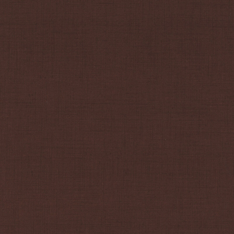 solid rich brown fabric with a woven texture.