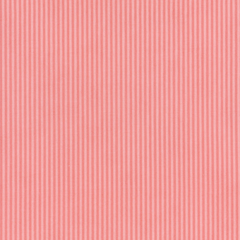 Striped tonal light and dark pink fabric