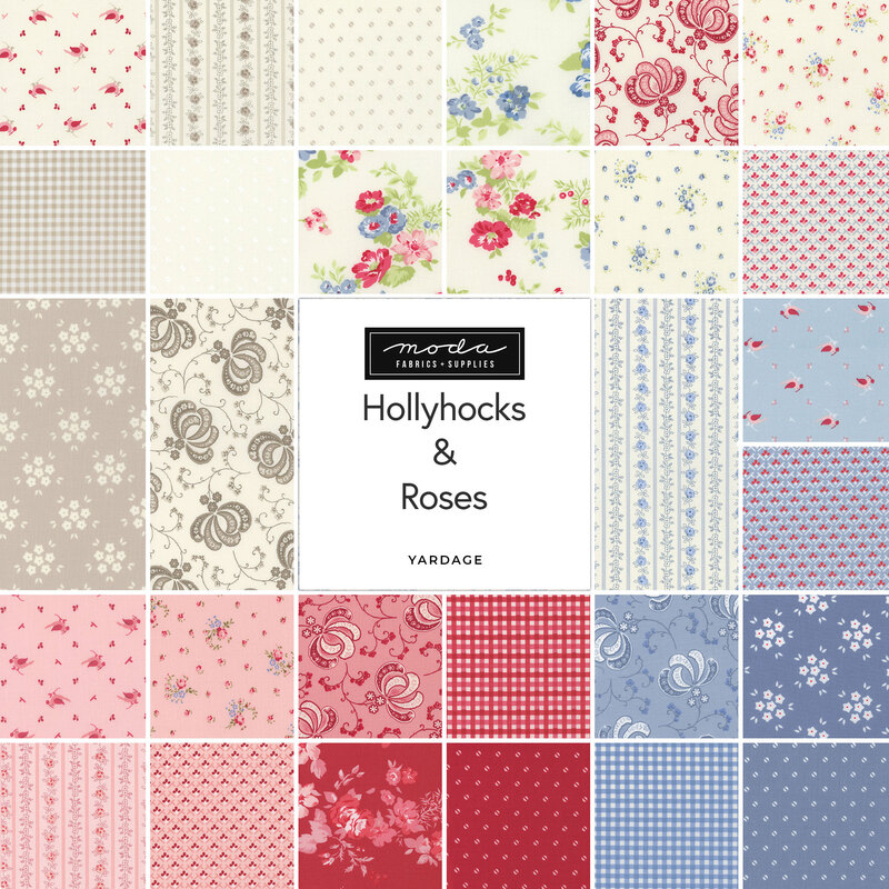 Collage of FQ precuts available in this collection