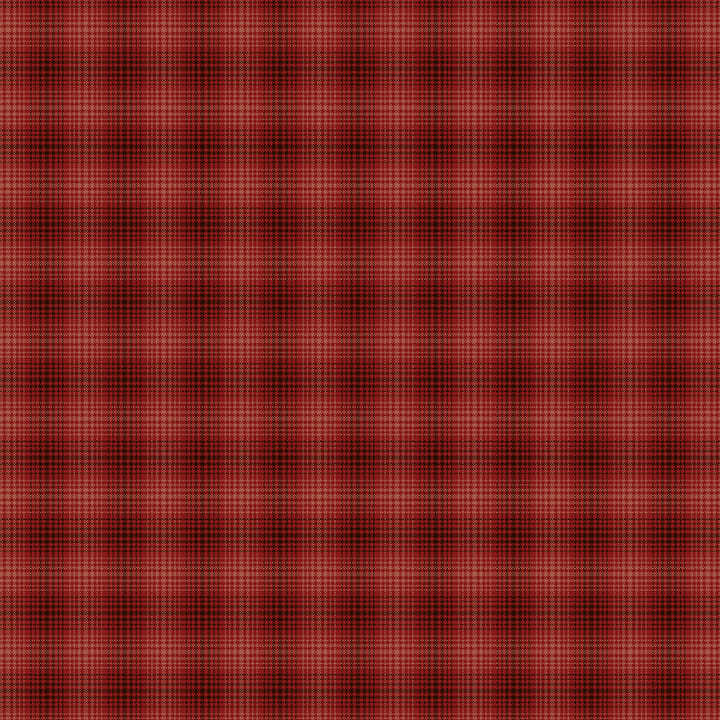 Red fabric with a black and red plaid pattern 