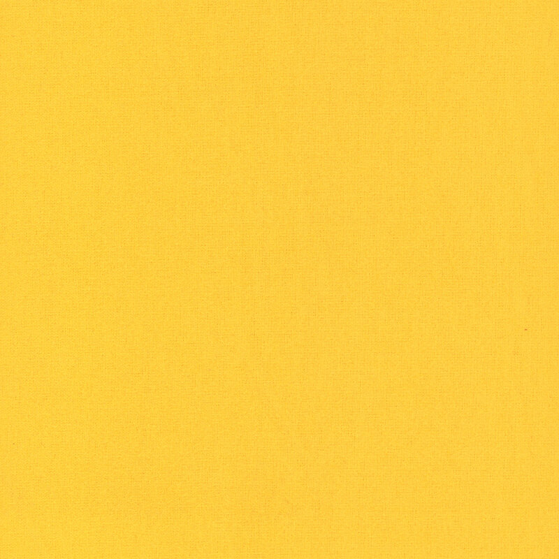 Bright yellow flannel fabric with slightly visible flannel texturing.