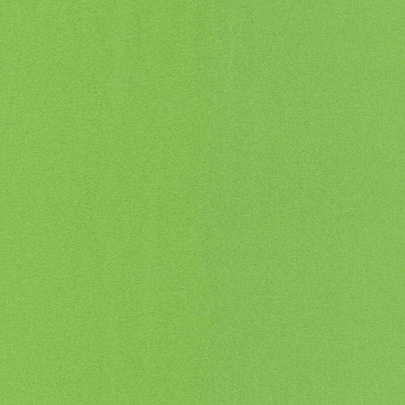 Lime green flannel fabric with slightly visible flannel texturing.