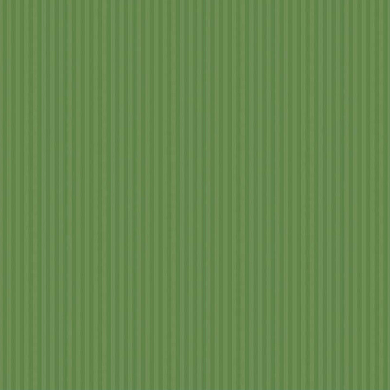 Tonal green striped fabric with 1/8