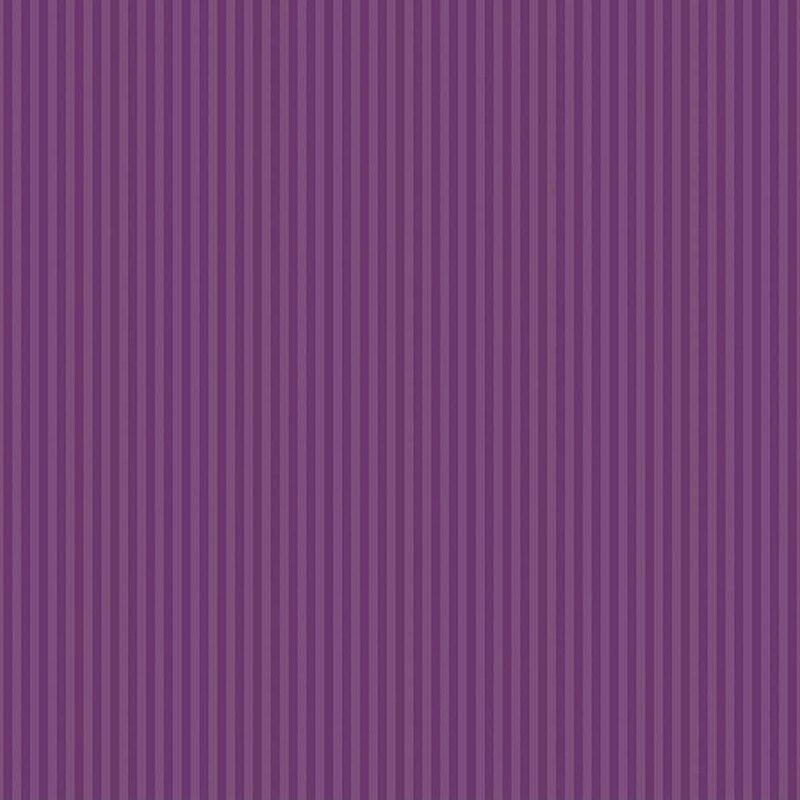 Tonal purple striped fabric with 1/8