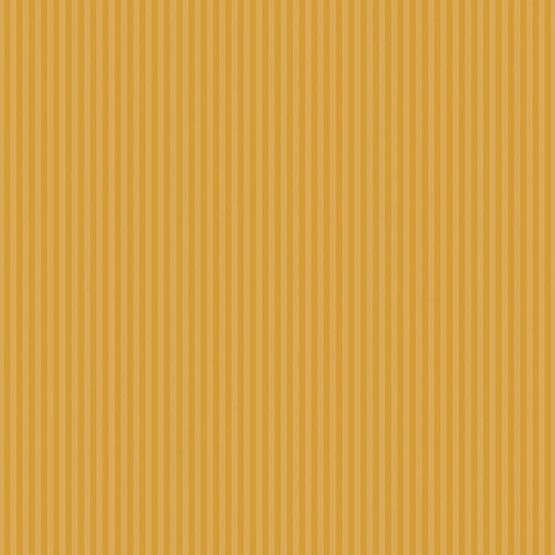 Golden yellow tonal striped fabric with 1/8
