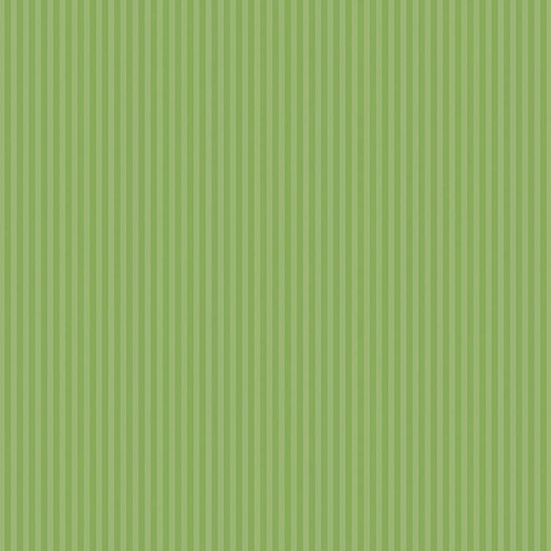 Green tonal striped fabric with 1/8