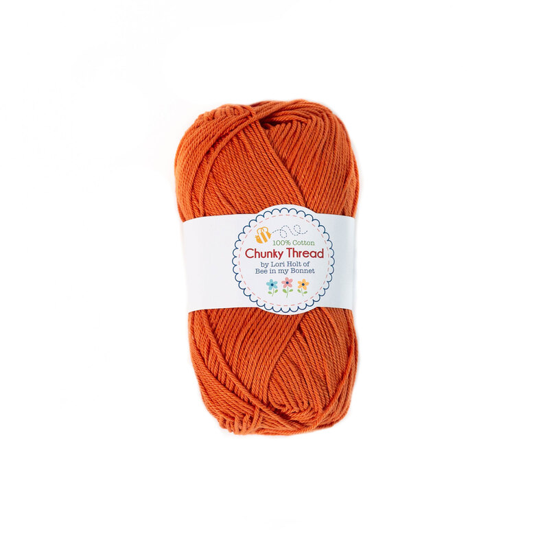 A skein of the Autumn Chunky Thread, isolated on a white background.