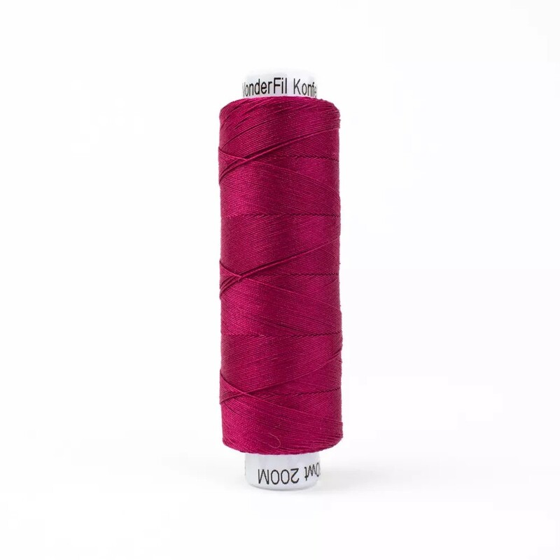 Spool of KT317 Feather Boa thread, isolated on a white background