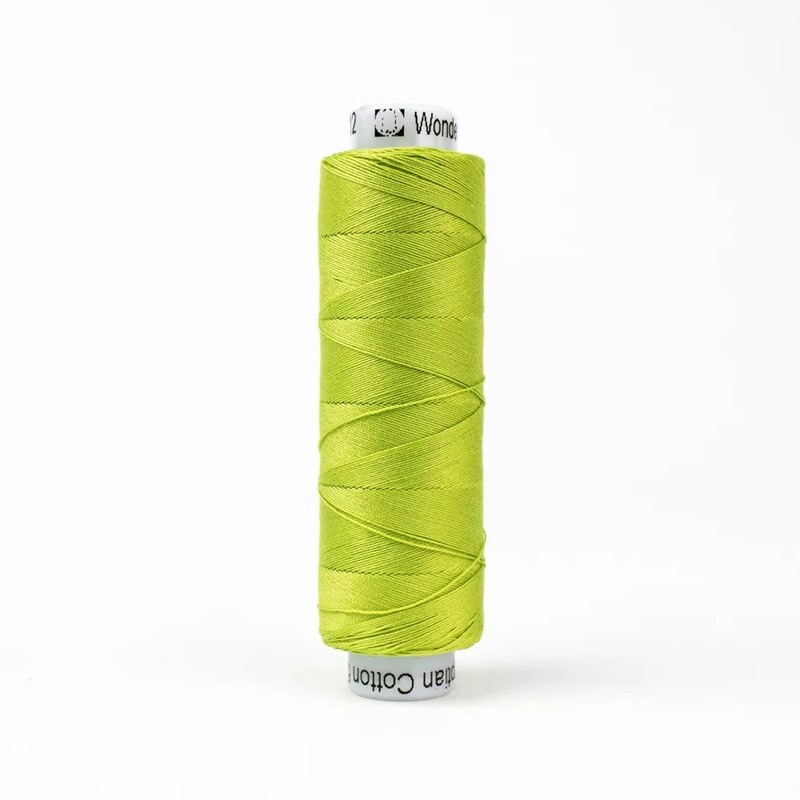 Spool of KT712 Chartreuse isolated on a white background