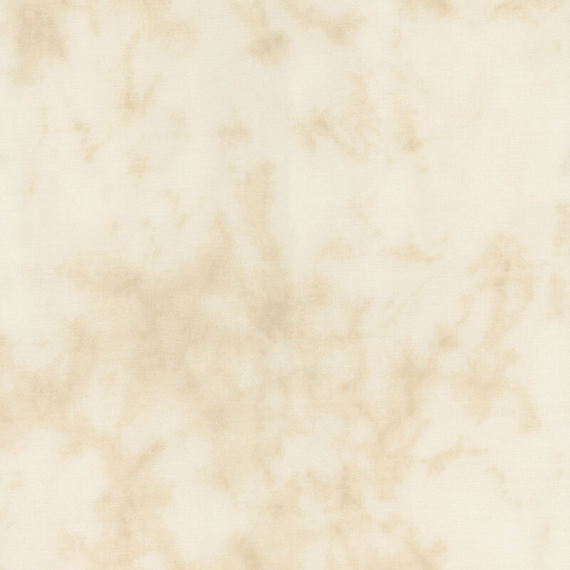 Cream tonal mottled muslin fabric 