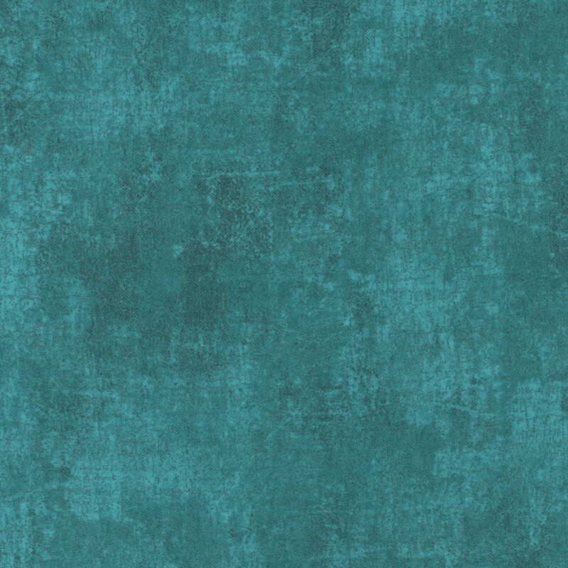 A swatch of teal flannel fabric with a grunge texture.
